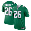 Saquon Barkley Philadelphia Eagles Nike Legend Player Performance Top - Kelly Green