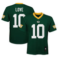 Jordan Love Green Bay Packers Youth Replica Player Jersey - Green