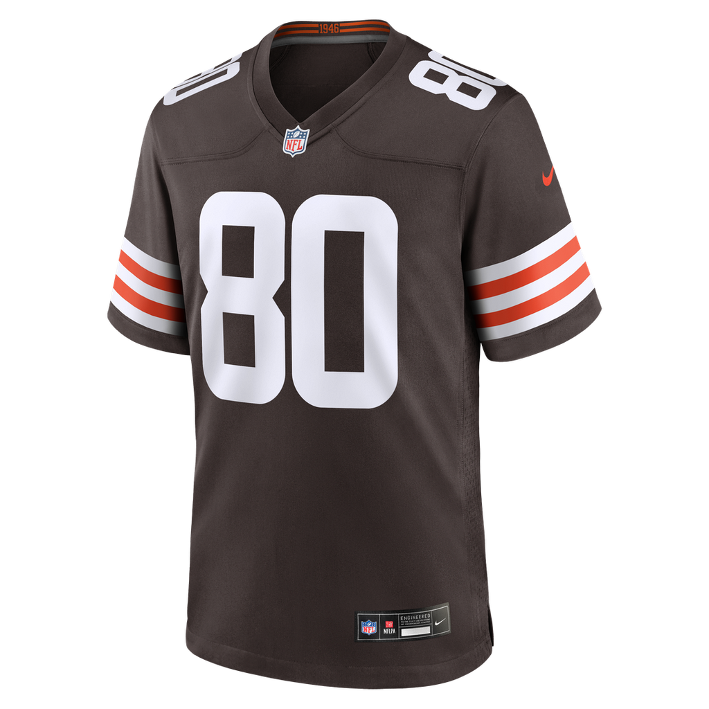 Jamari Thrash Cleveland Browns Nike Team Game Jersey -  Brown