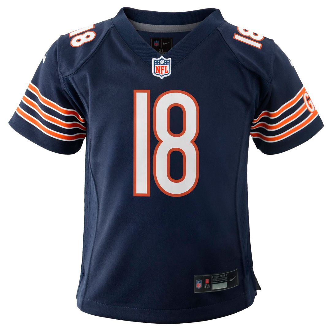 Caleb Williams Chicago Bears Nike Youth Game Jersey - Orange
