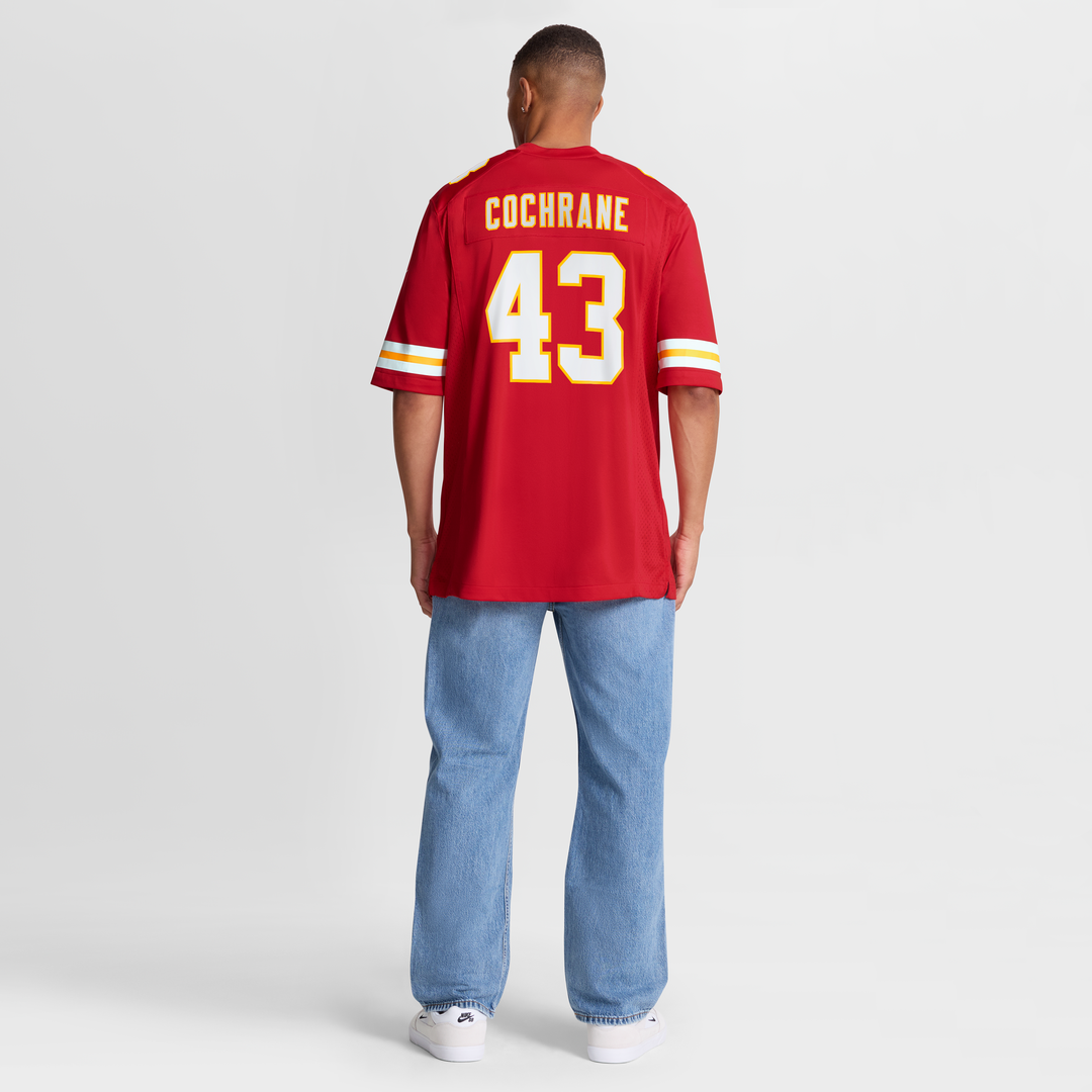Jack Cochrane Kansas City Chiefs Nike Game Player Jersey - Red