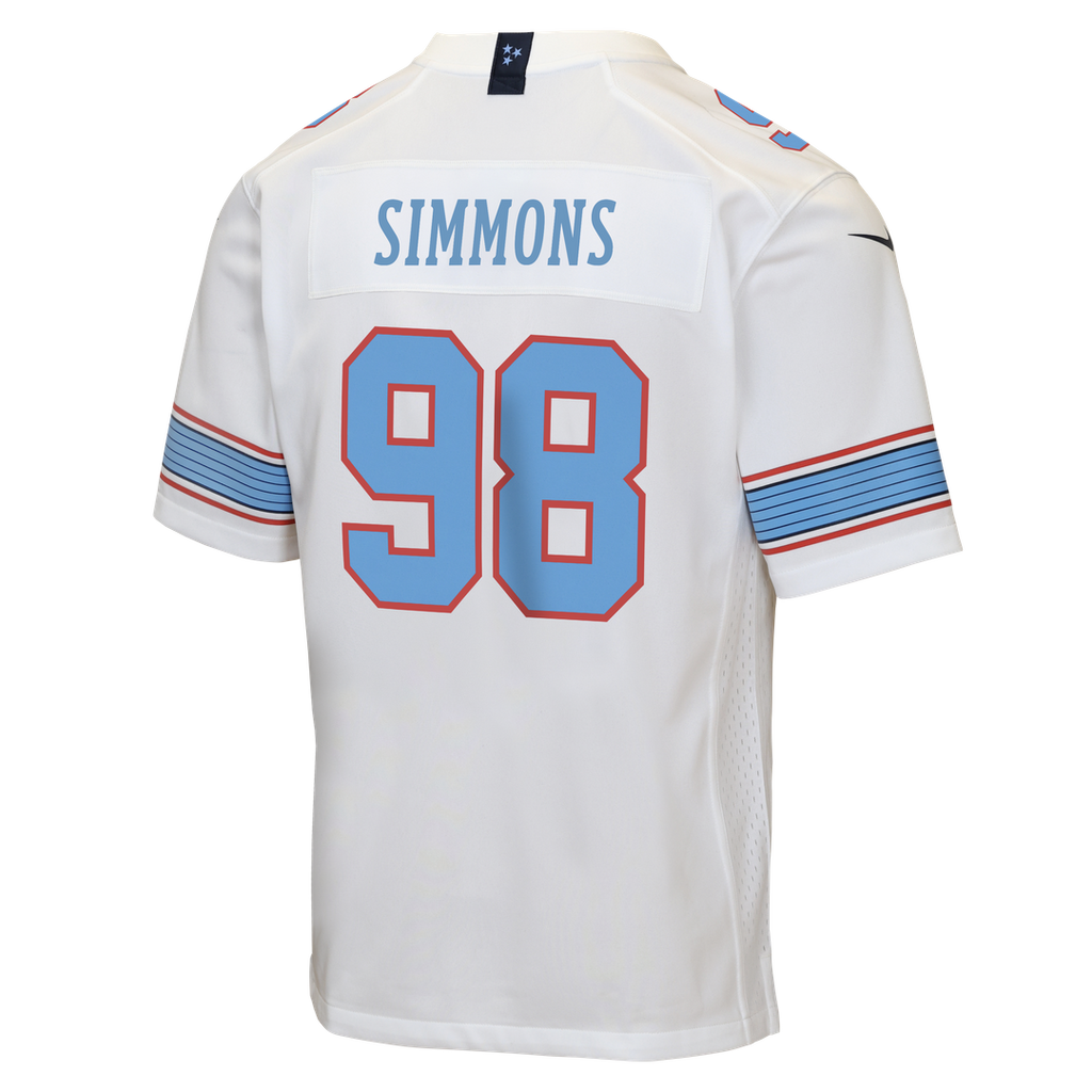 Jeffery Simmons Tennessee Titans Nike Youth Game Jersey - White