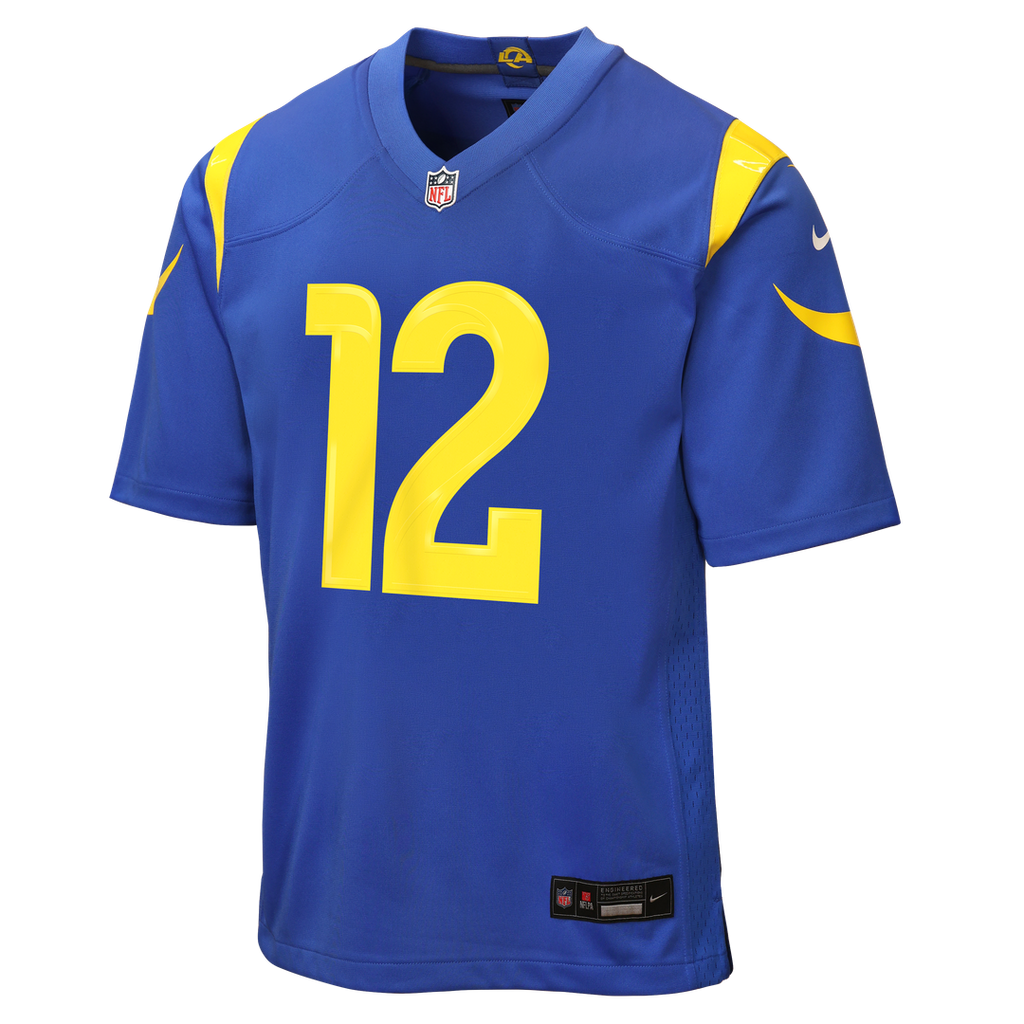 Puka Nacua Los Angeles Rams Nike Youth Game Jersey - White