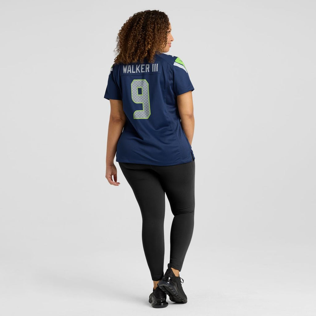 Kenneth Walker III Seattle Seahawks Nike Women's Player Jersey - Navy