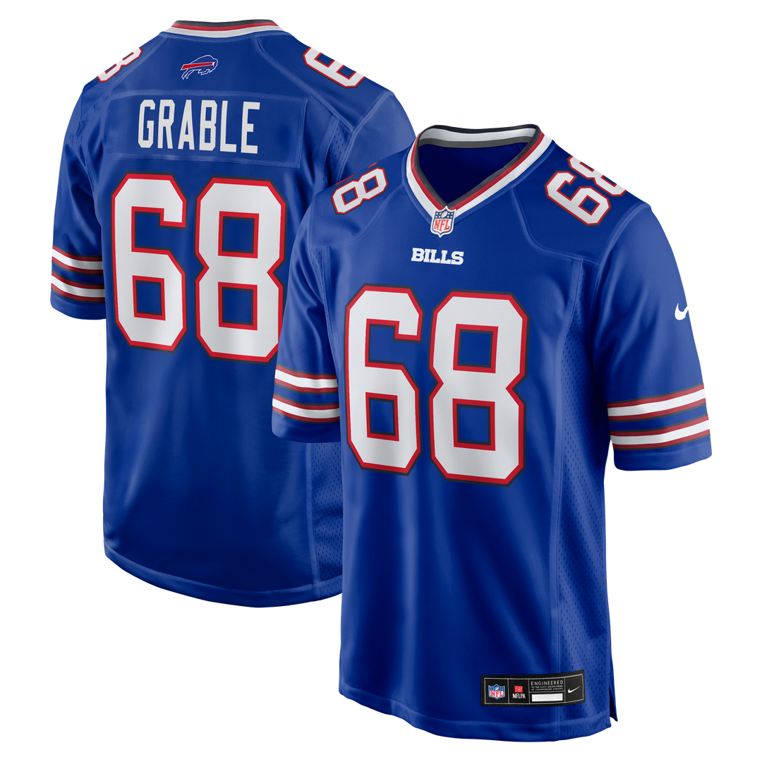Tylan Grable Buffalo Bills Nike Game Jersey -  Royal