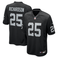 Decamerion Richardson Las Vegas Raiders Nike Team Game Jersey -  Black