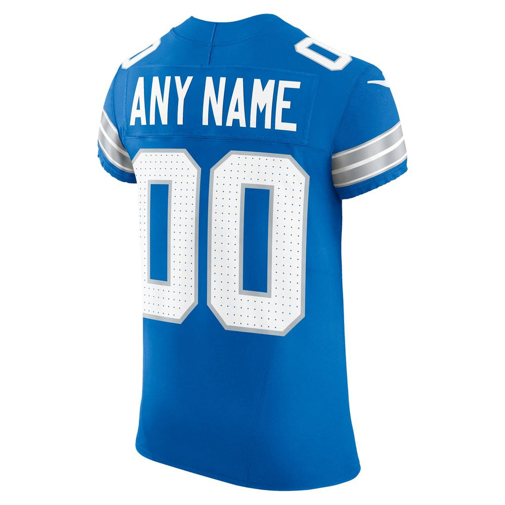Detroit Lions Nike Alternate Vapor F.U.S.E. Elite Custom Jersey -  Black