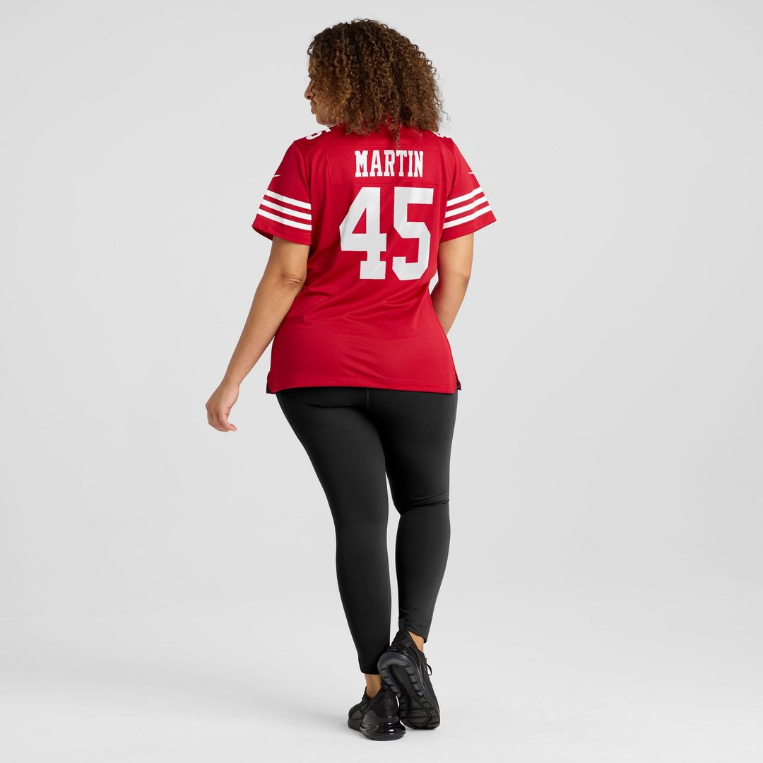 Nick Martin San Francisco 49ers Nike Women's Team Game Jersey -  Scarlet