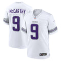 J.J. McCarthy Minnesota Vikings Nike Youth Game Jersey - White