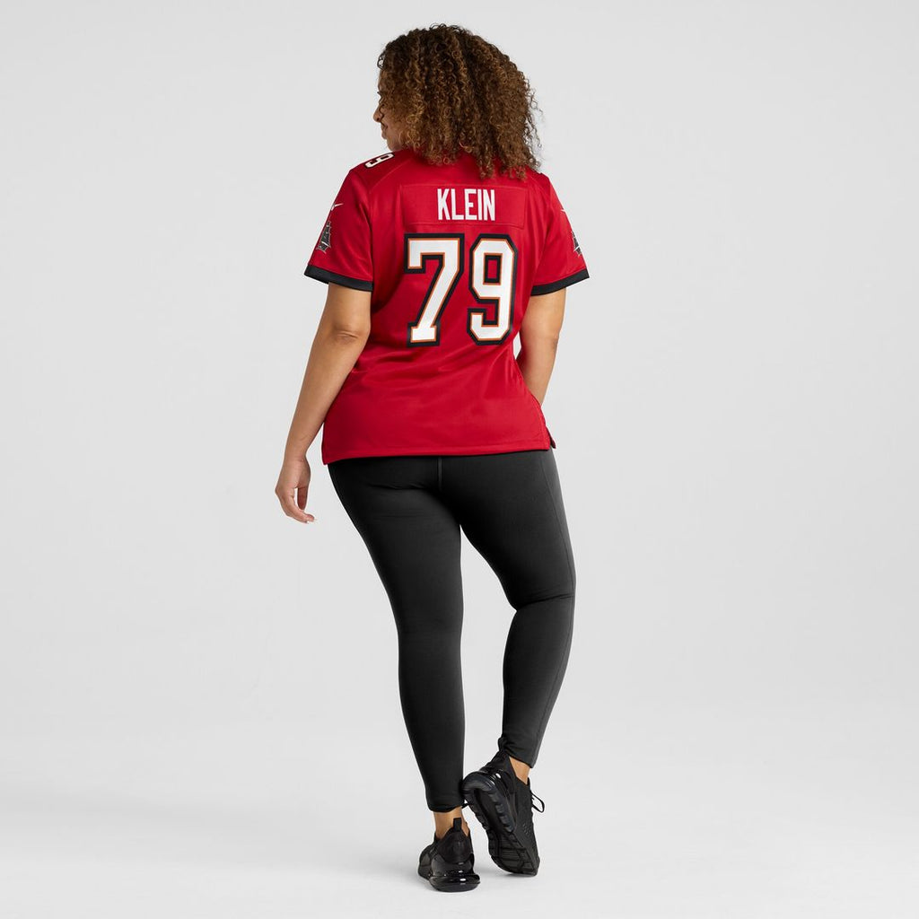 Elijah Klein Tampa Bay Buccaneers Nike Women's  Game Jersey -  Red