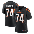 Jalen Rivers Cincinnati Bengals Nike Team Game Jersey -  Black