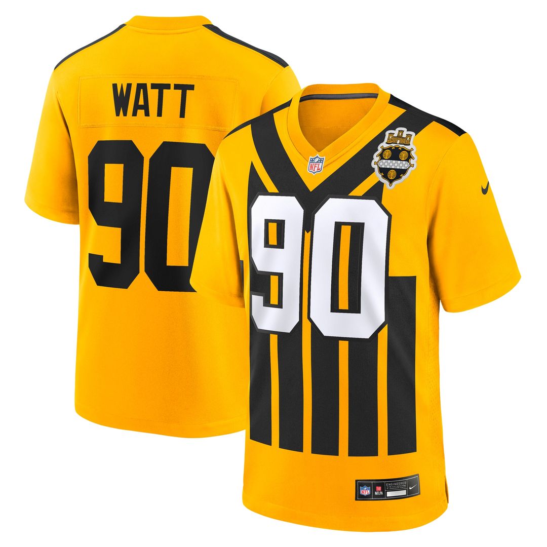 T.J. Watt Pittsburgh Steelers Nike Game Jersey - Black