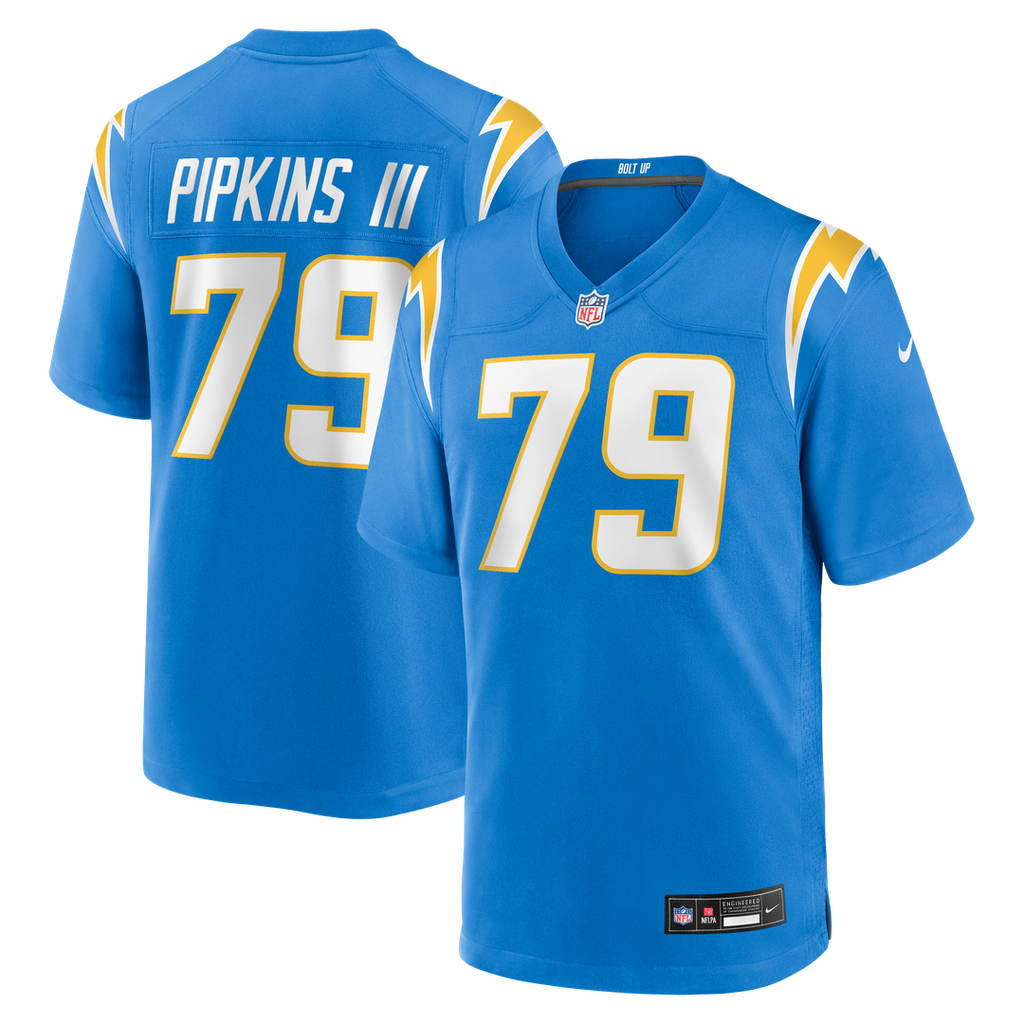 Trey Pipkins III Los Angeles Chargers Nike Game Jersey - Powder Blue