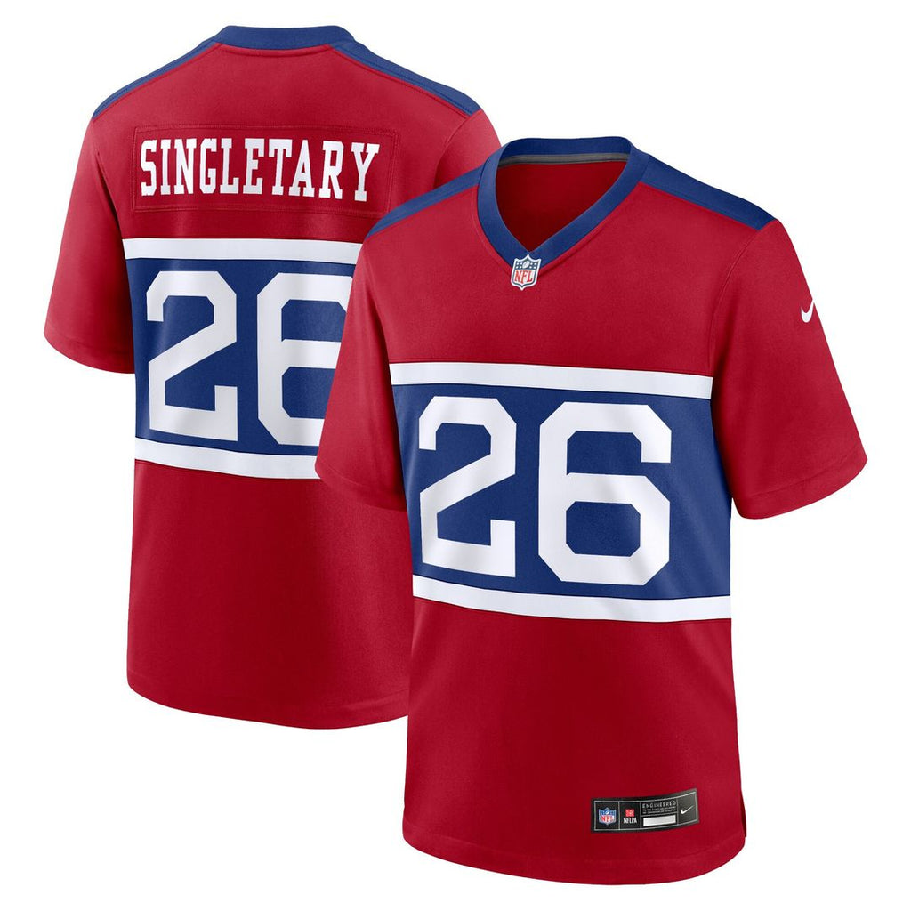 Devin Singletary New York Giants Nike Youth Game Jersey - Red