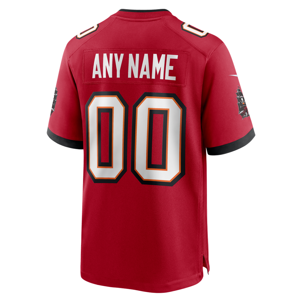 Tampa Bay Buccaneers Nike Alternate Custom Game Jersey - Pewter