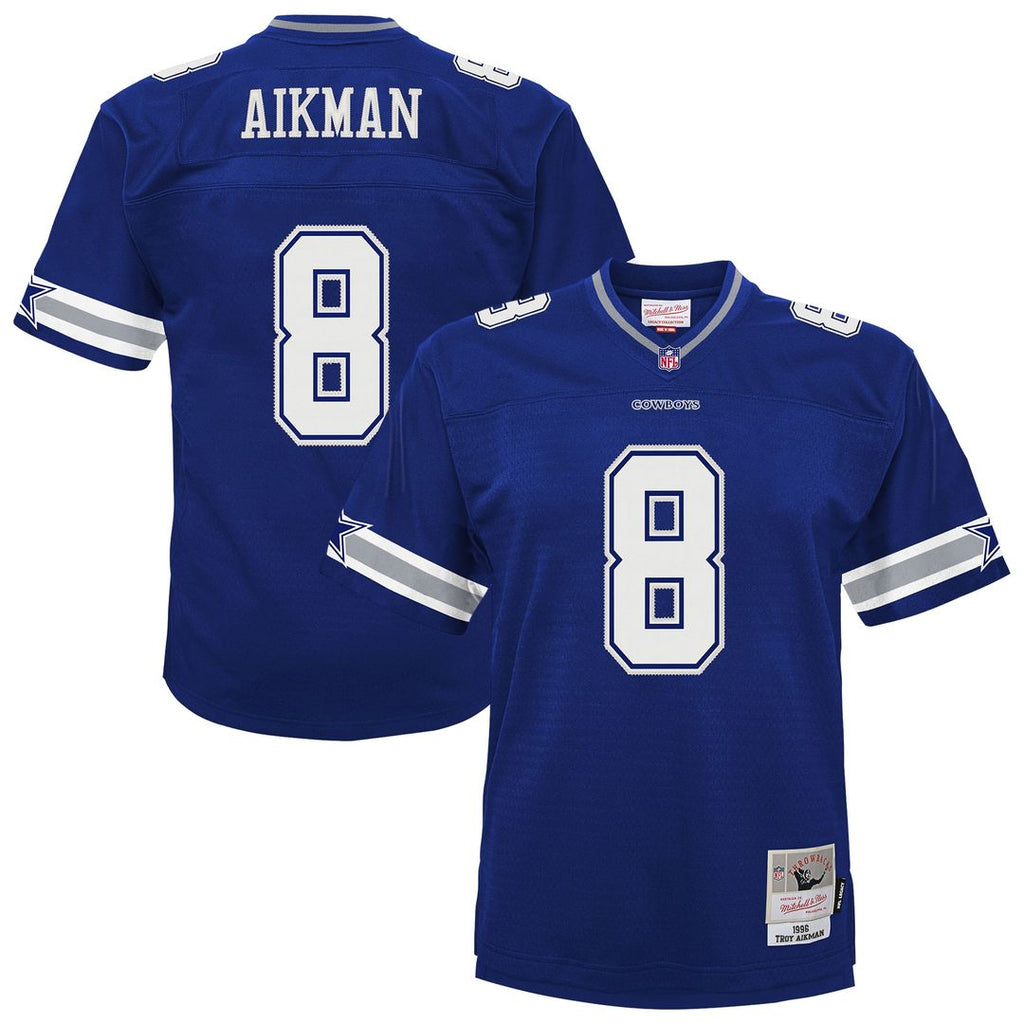 Troy Aikman Dallas Cowboys Mitchell & Ness Preschool 1996 Retired Player Legacy Jersey - Navy