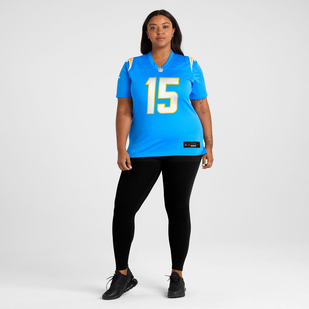Ladd McConkey Los Angeles Chargers Nike Women's Alternate Charger Power Game Jersey - Gold