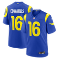 Tru Edwards Los Angeles Rams Nike Team Game Jersey - Royal