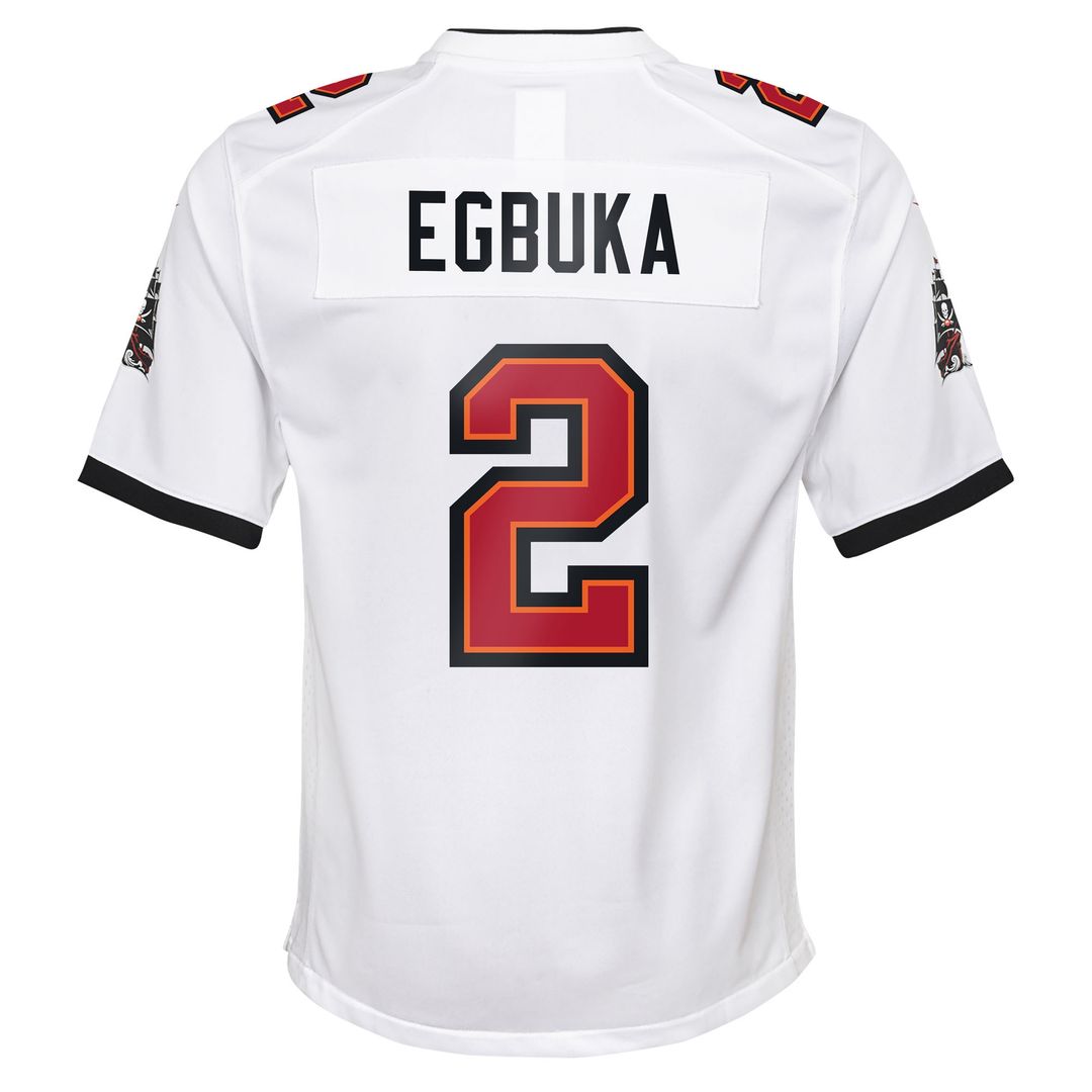 Emeka Egbuka Tampa Bay Buccaneers Nike Youth Team Game Jersey - Orange