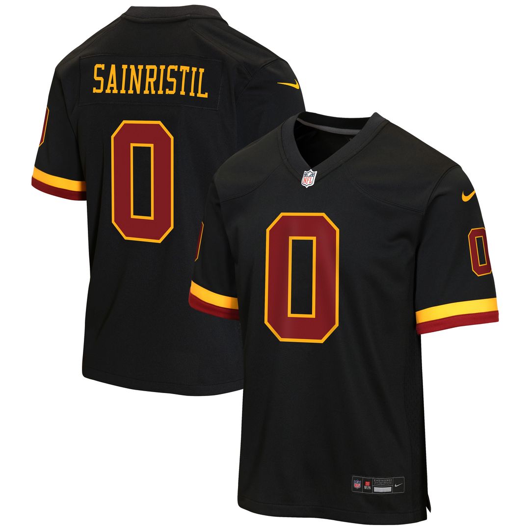 Mike Sainristil Washington Commanders Nike Youth Alternate 2 Game Jersey - White