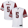 Jayden Daniels Washington Commanders Nike Youth Game Jersey - White