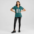 Grant Calcaterra Philadelphia Eagles Nike Women's Team Game Jersey - Midnight Green