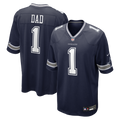 Number 1 Dad Dallas Cowboys Nike Game Jersey - Navy