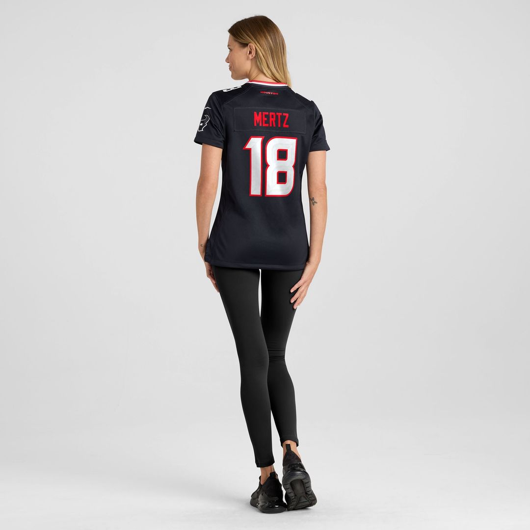 Graham Mertz Houston Texans Nike Women's Team Game Jersey -  Navy