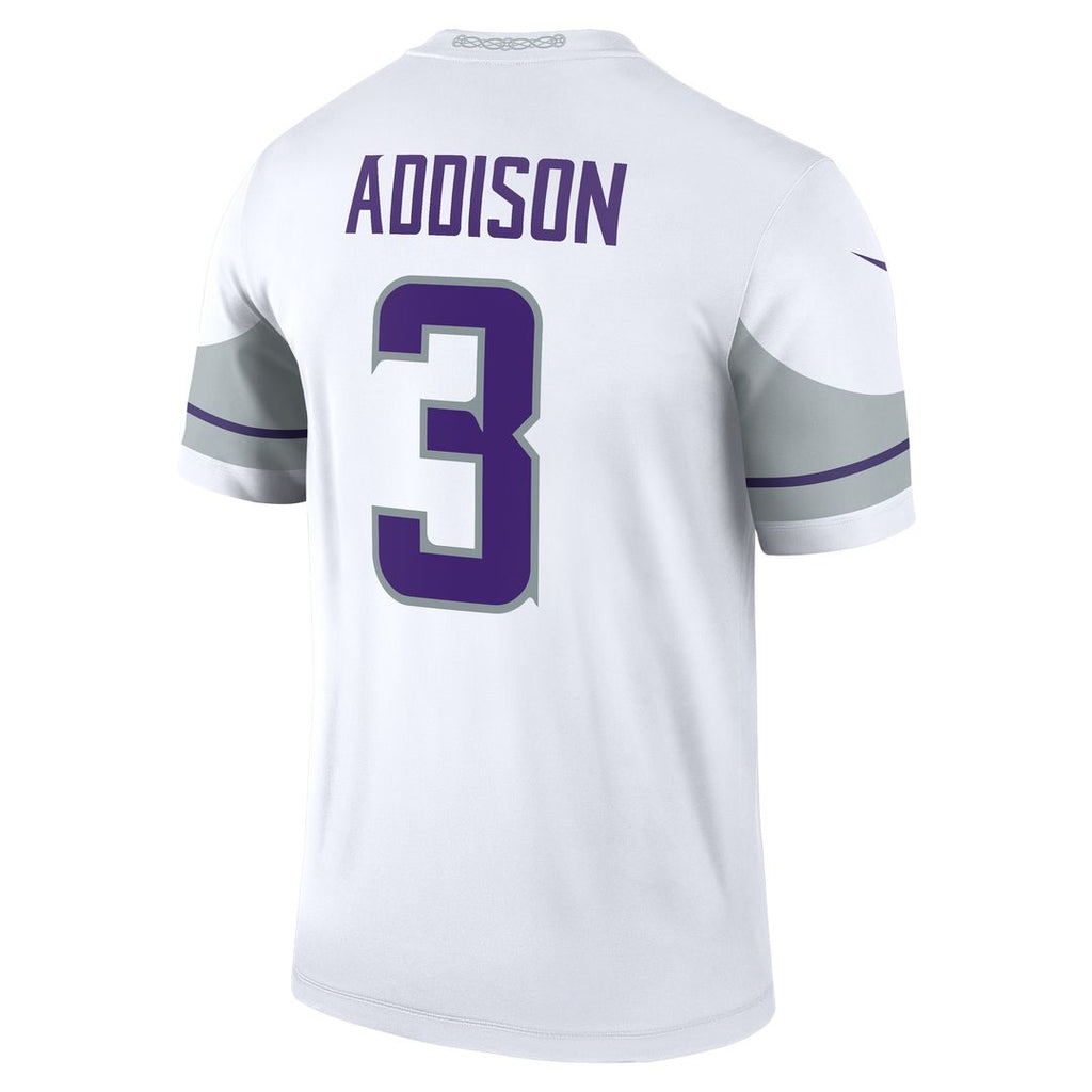 Jordan Addison Minnesota Vikings Nike Legend Player Performance Top - White