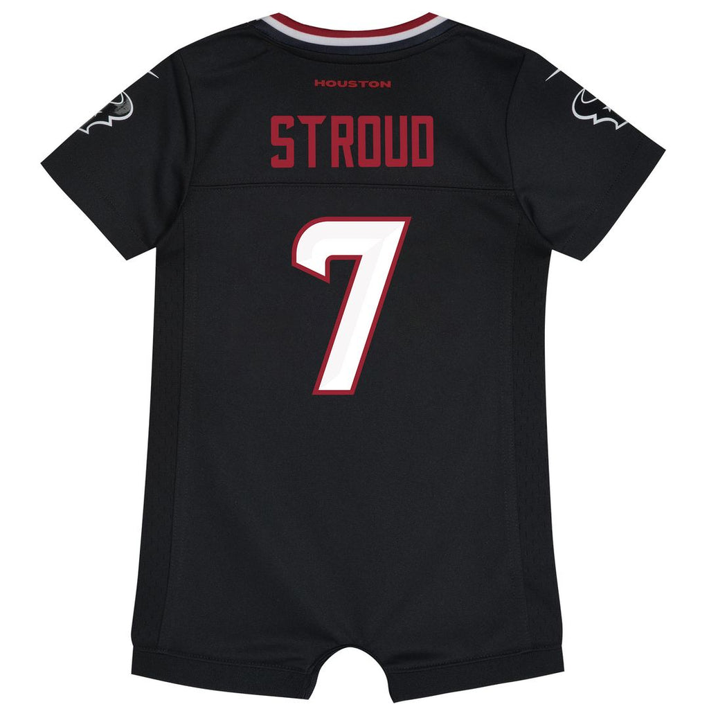 C.J. Stroud Houston Texans Nike Newborn & Infant Game Romper Jersey - Navy
