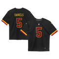 Jayden Daniels Washington Commanders Nike Preschool Alternate Game Jersey - Black