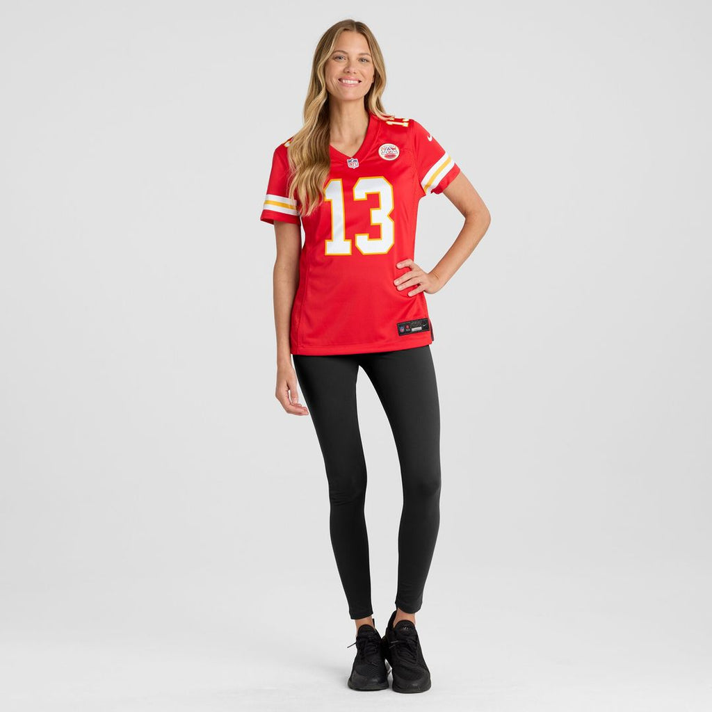 Nazeeh Johnson Kansas City Chiefs Nike Women's Game Player Jersey - Red