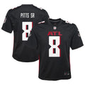 Kyle Pitts Sr. Atlanta Falcons Nike Youth Game Jersey - Black