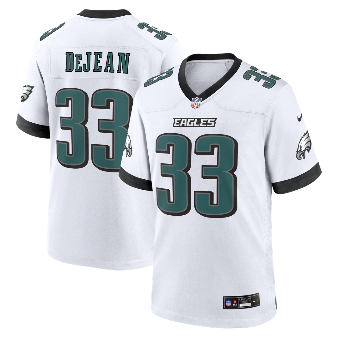 Cooper DeJean Philadelphia Eagles Nike Alternate Game Jersey -  Black