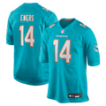 Quinn Ewers Miami Dolphins Nike Team Game Jersey -  Aqua
