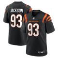 McKinnley Jackson Cincinnati Bengals Nike  Game Jersey -  Black