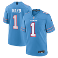 Cameron Ward Tennessee Titans Nike Game Jersey - Light Blue