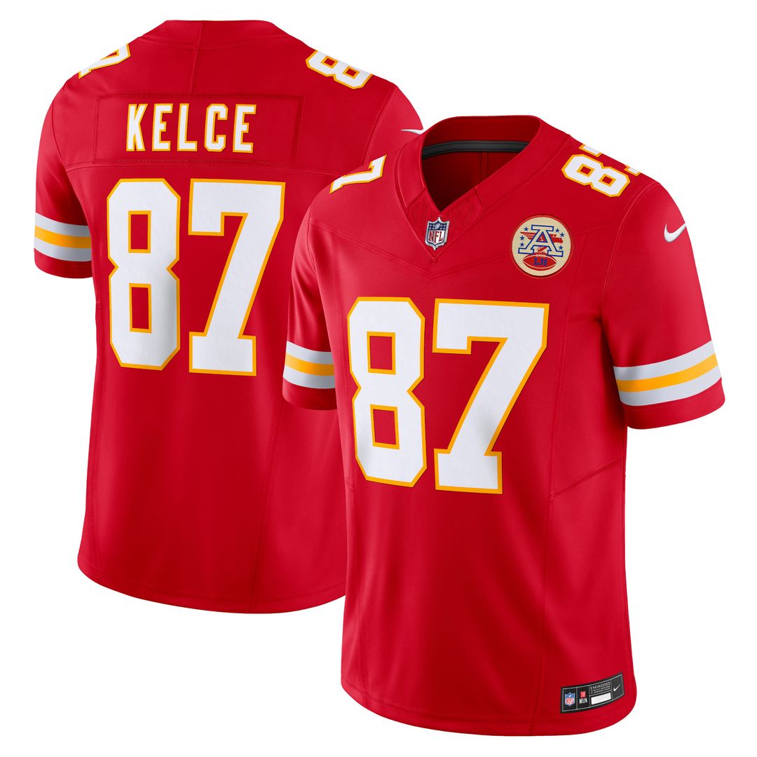 Travis Kelce Kansas City Chiefs Nike Vapor F.U.S.E. Limited Jersey - White
