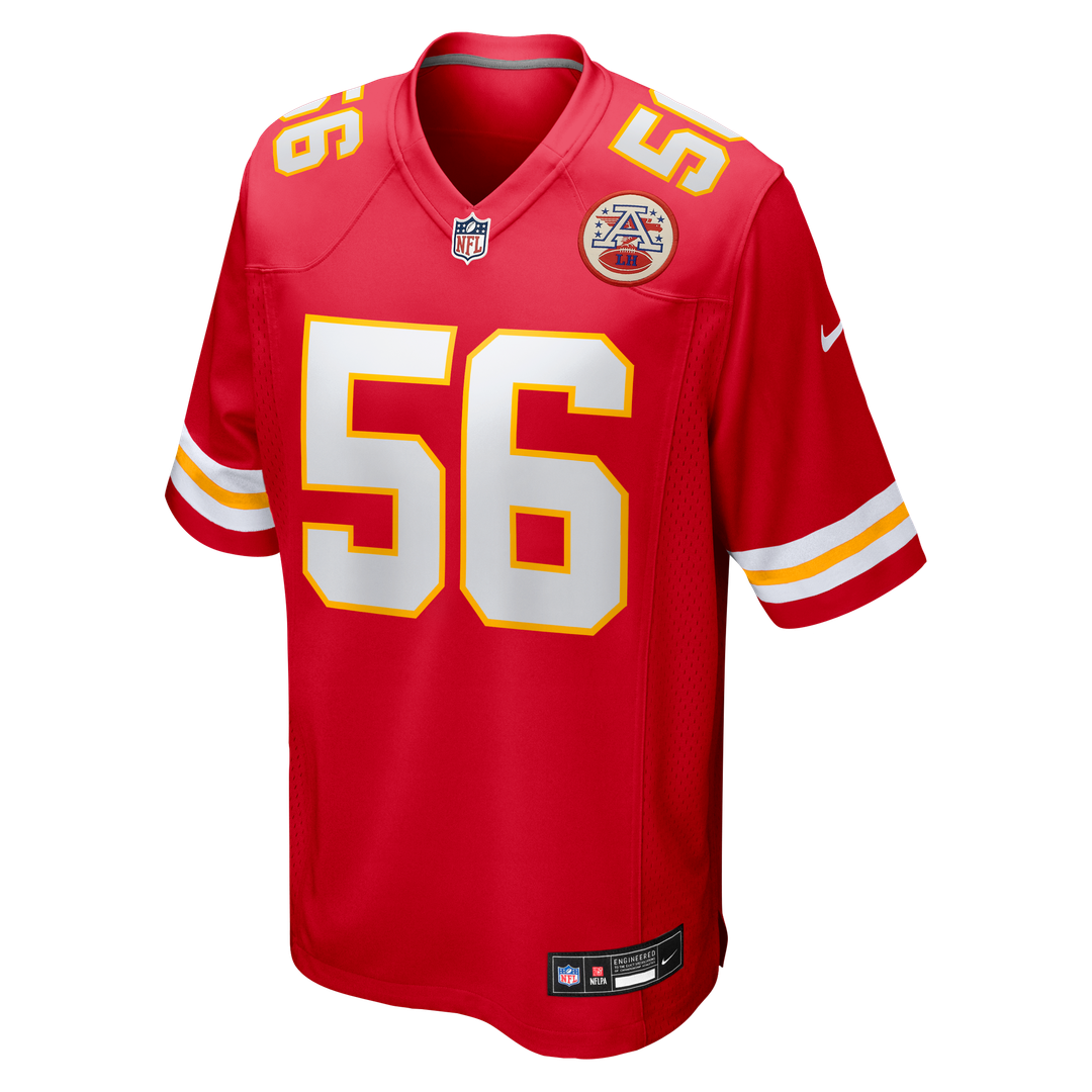 George Karlaftis Kansas City Chiefs Nike Player Game Jersey - Red
