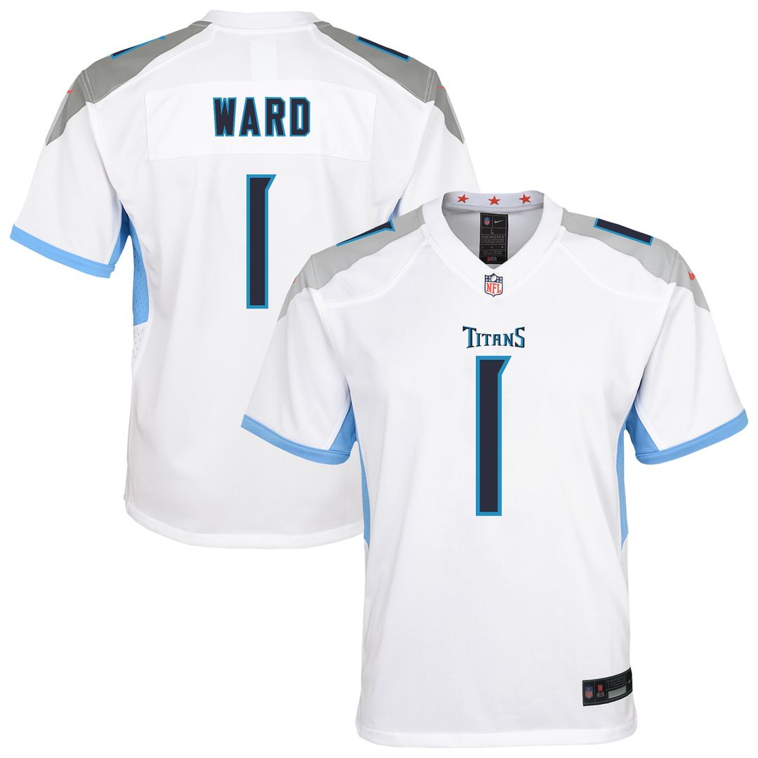 Cameron Ward Tennessee Titans Nike Youth White Game Jersey - White