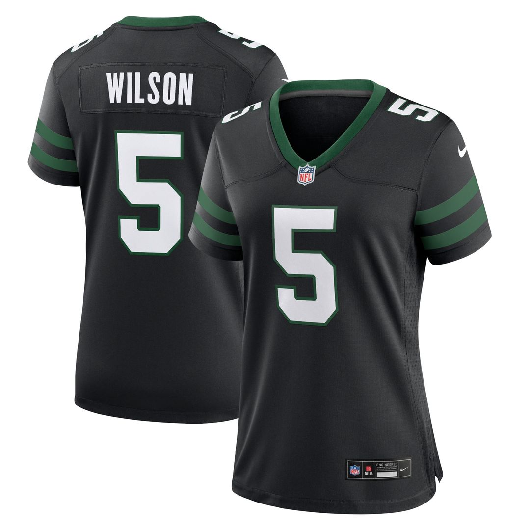 Garrett Wilson New York Jets Nike Women's Game Jersey - Legacy White