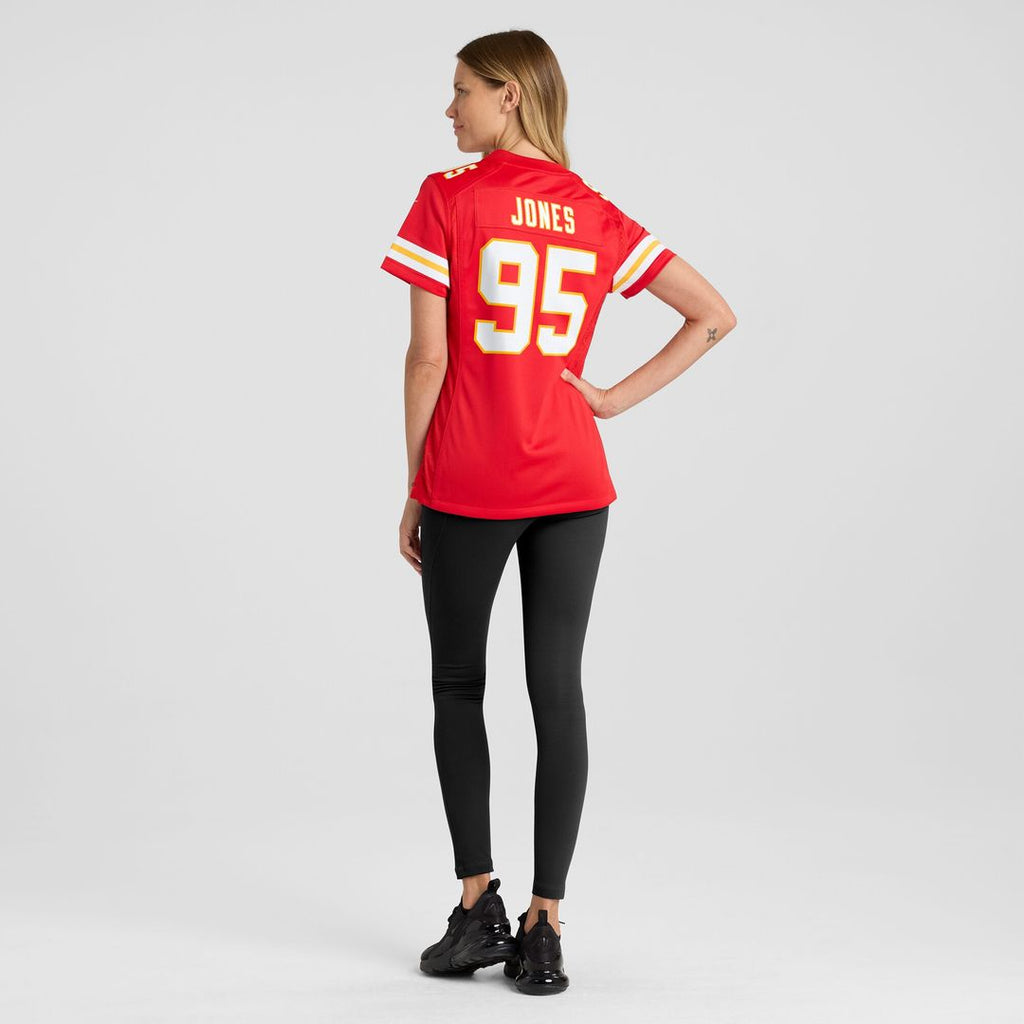 Chris Jones Kansas City Chiefs Nike Women's Game Jersey - Red