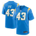 Troy Dye Los Angeles Chargers Nike  Game Jersey -  Powder Blue