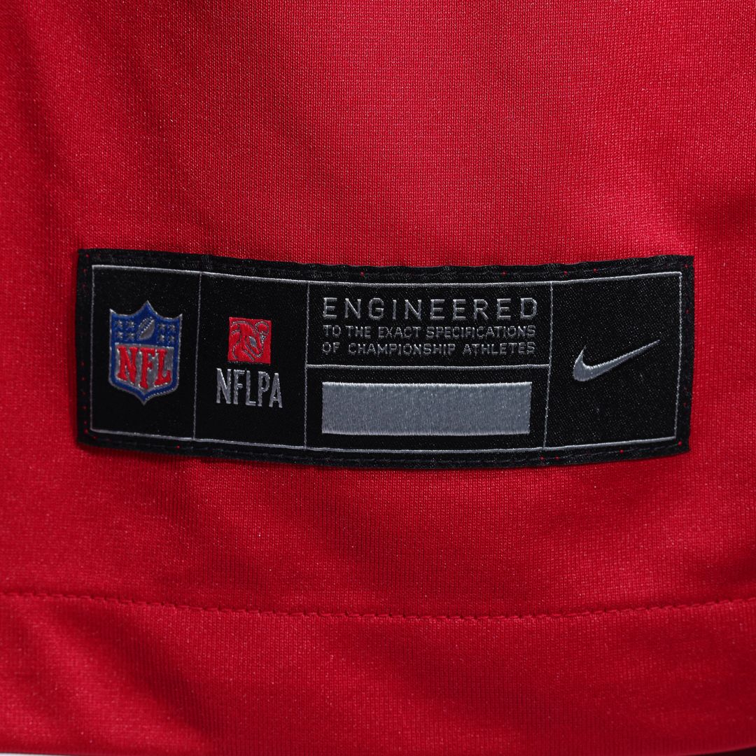 Sam Okuayinonu San Francisco 49ers Nike Team Game Jersey -  Scarlet