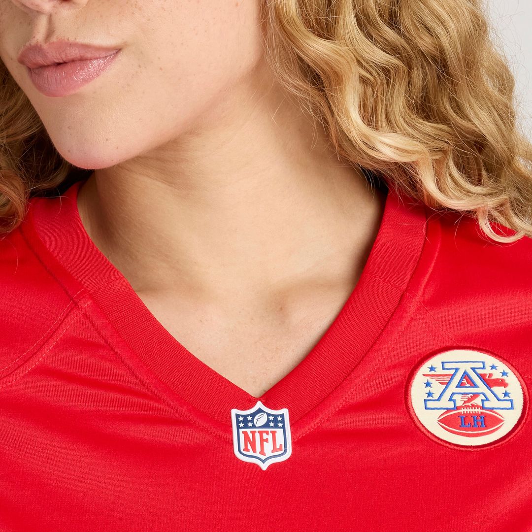 Number 1 Bride Kansas City Chiefs Nike Women's Game Jersey - Red
