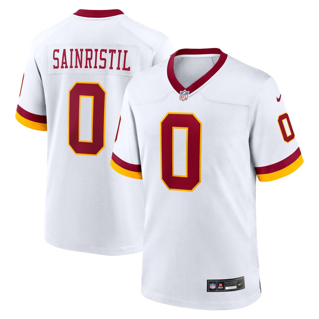 Mike Sainristil Washington Commanders Nike Game Jersey - Burgundy