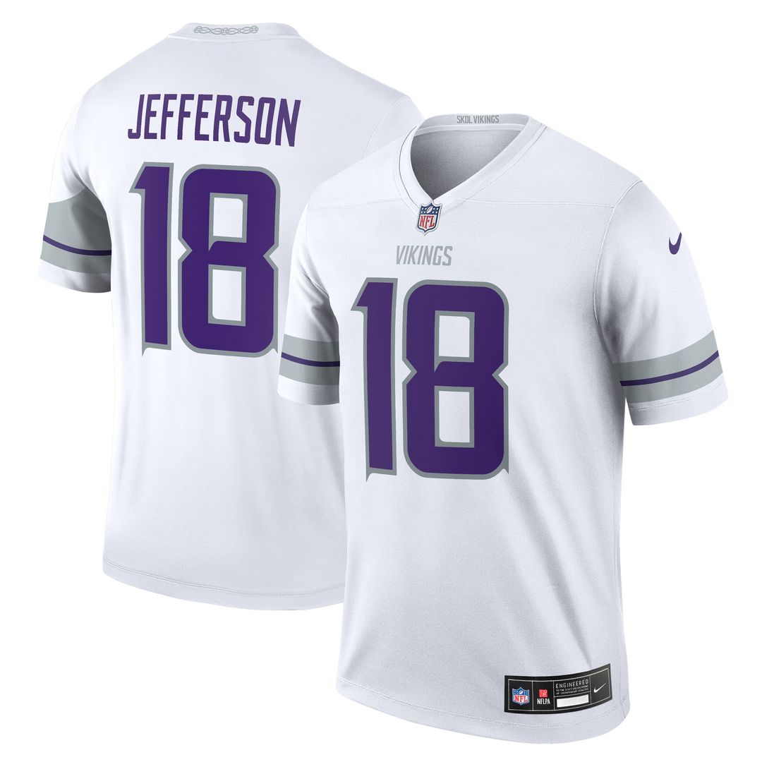 Justin Jefferson Minnesota Vikings Nike Legend Player Performance Top - Purple