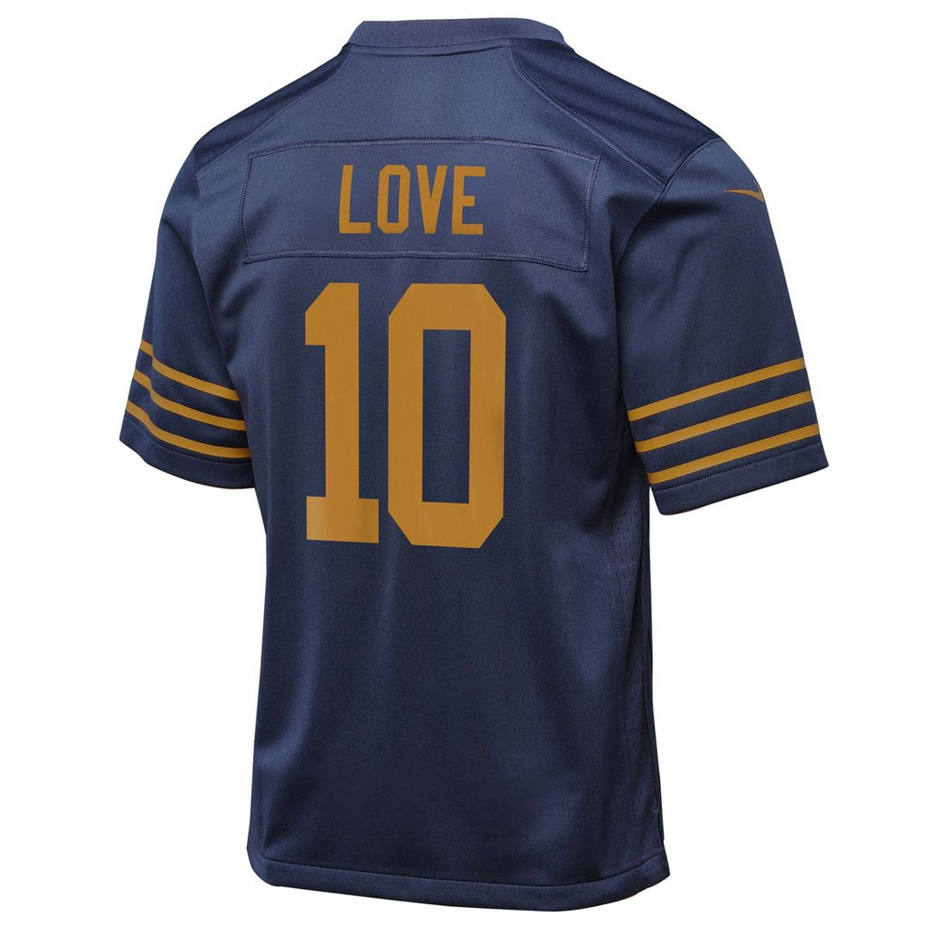 Jordan Love Green Bay Packers Nike Youth The 1923 Classic Game Jersey - Navy