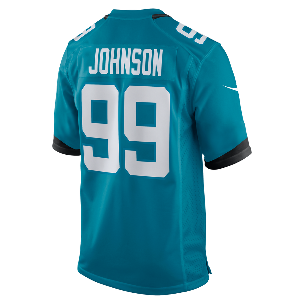 Austin Johnson Jacksonville Jaguars Nike Team Game Jersey -  Teal