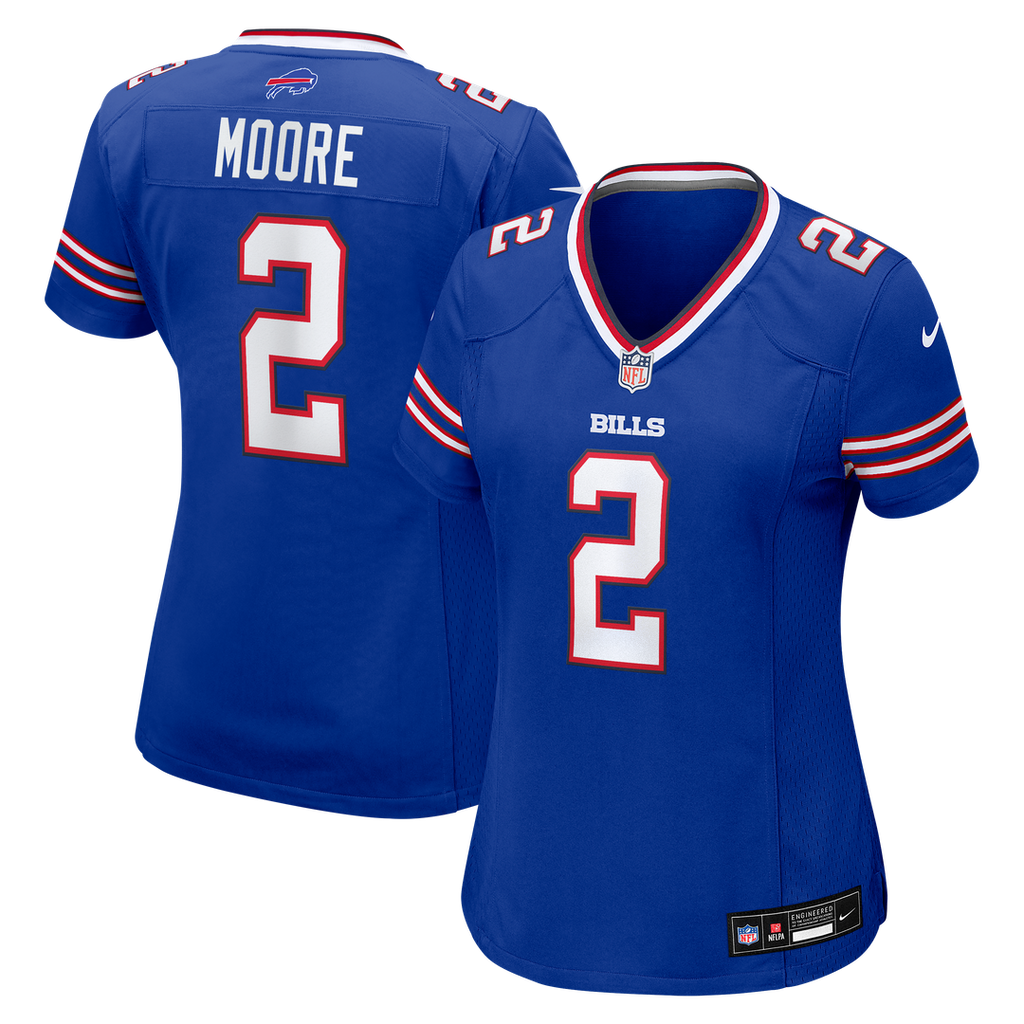 D.J. Moore Buffalo Bills Nike Women's Game Jersey - Royal